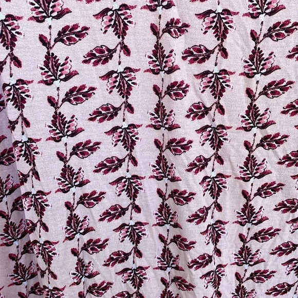 Lane Bryant Pink Floral Short sleeved Blouse - Picture 2 of 7